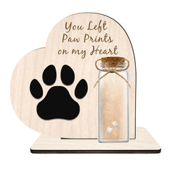 Custom Pet Fur Memorial GiftsPet Fur Keepsake Jar Personalised Pet Photo Gift，Dog Cat Pet Tooth Box Pet Keepsake，Dog MemorialLoss of Pet Cat Keepsake GiftPet RemembrancePet Lovers Gifts (style 7)